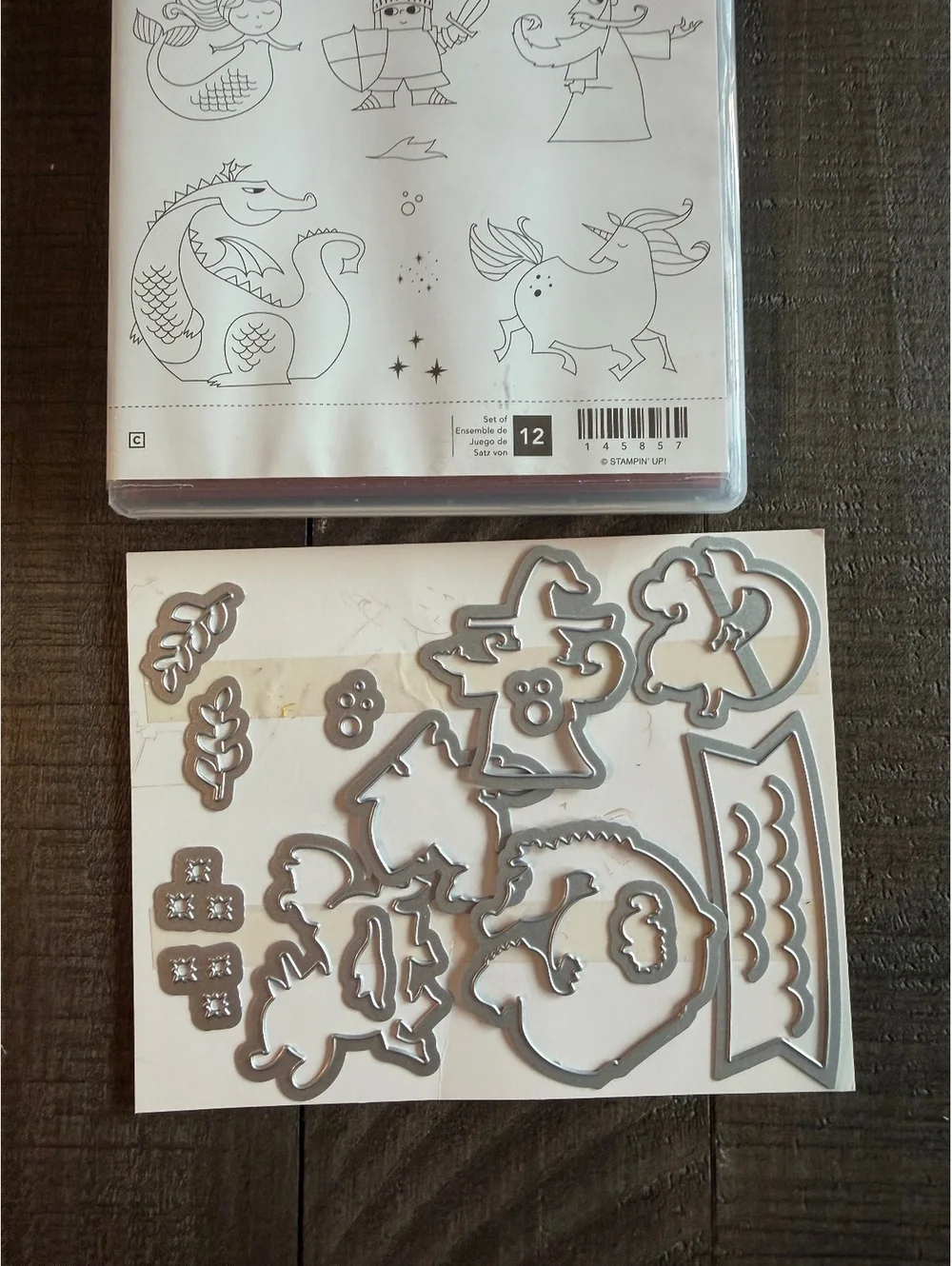 Stampin’ Up Magical Day stamp set with die cuts